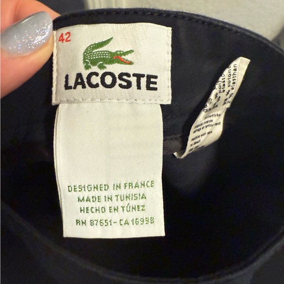 Lacoste Chino Ankle Pants - Picture 10 of 12